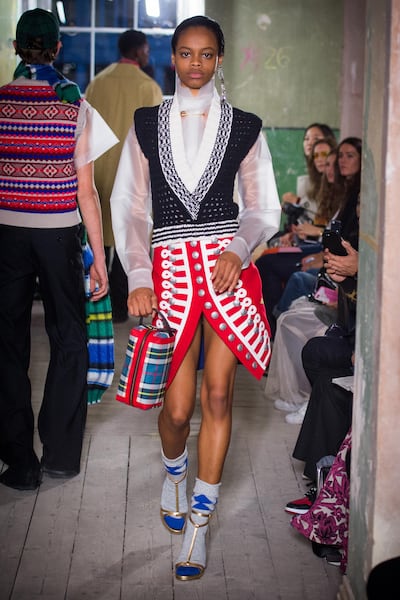 Christopher Bailey's autumn/winter 2017 runway show for Burberry. Courtesy Burberry