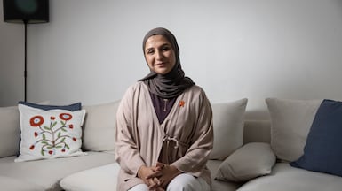 Rayan Daboul was diagnosed with multiple sclerosis in 2022. Antonie Robertson / The National