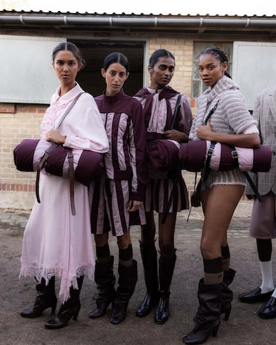 Backstage at Copenhagen Fashion Week for spring/summer 2026. Photo: Copenhagen Fashion Week