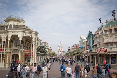 Disneyland Paris features a traditional Main Street. AFP