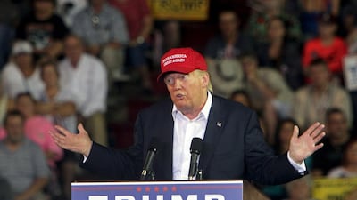 Republican presidential candidate Donald Trump. Mike Brantley / Reuters