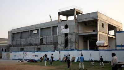 Construction on a long-delayed community hall for Pakistani expatriates in Dubai could soon restart. Pawan Singh / The National