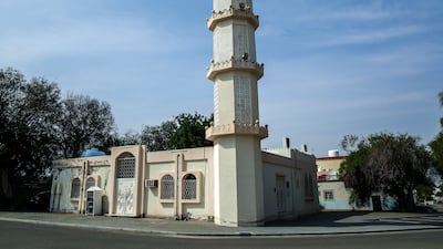 Old metal doors can be found on mosques in Al Ain