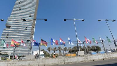 The Jeddah Corniche Circuit that is expected to host the Saudi Arabian Grand Prix in the Saudi Red Sea resort of Jeddah. AFP