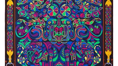 Scarf: Dh3,160, Hermes. Courtesy Hermes