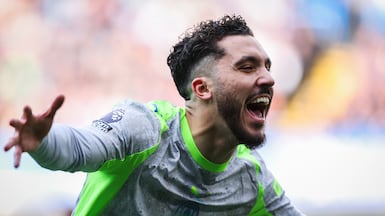 Manchester City's Rayan Cherki has reached 10 assists in his debut Premier League season. Getty Images