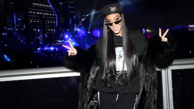 Canadian-Jamaican model Winnie Harlow was one of a string of celebrities spotted at Middle Beast Fest in Riyadh, Saudi Arabia. Courtesy Middle Beast Fest
