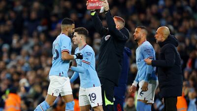 Julian Alvarez (Mahrez 57') - 5. Gave a bit more threat to City’s attack when he came on and it was his shot that hit the post in the lead-up to City’s opener. Reuters