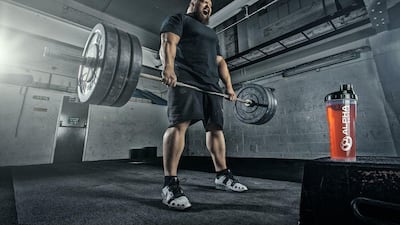 The world's strongest man, Eddie Hall. Courtesy Dubai Muscle Show