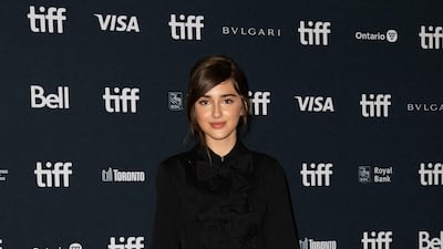 Julia Butters arrives for the premiere of 'The Fabelmans'. AFP