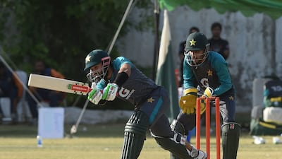 Pakistan prepare for the ODI series against the West Indies. AFP