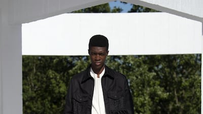 With signature understatement, the Qasimi spring / summer 2022 collection is about textures and layering. Courtesy Qasimi