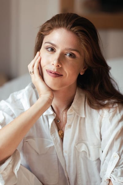 Katherine Pangonis would rather watch dog videos than listen to metal. Photo: Katherine Pangonis