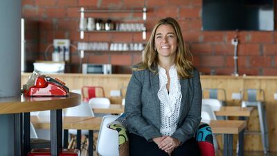 Lara Mansour, founder of Brandly.Works, a branding and marketing agency. Khushnum Bhandari / The National