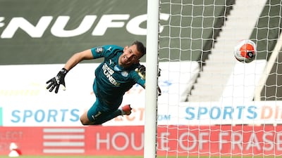 NEWCASTLE RATINGS: Martin Dubravka - 7: Could do nothing against any of the three goals but produced a wonderful one-handed save to deny Minamino in first half. Reuters