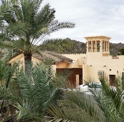 Al Qala Lodge in Hatta offers an overnight stay in a tradtional Emirati house in the mountains. Courtesy Airbnb