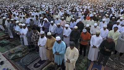 Eid Al Fitr celebrations begin with Eid prayers at fair, or dawn, and involves prayers performed in a group and specific particular rituals and a sermon.