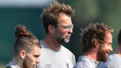 Liverpool manager Jurgen Klopp. EPA
