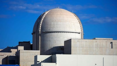 A drone strike has caused a fire on the grounds of the Barakah Nuclear Energy Plant. Photo: Emirates Nuclear Energy Corporation