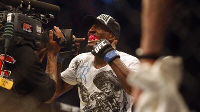 Alexander Gustafsson handed Jimi Manuwa his first MMA defeat in the main event of the UFC Fight Night card at Saturday night at O2 Arena. Stephen Lock / The National