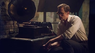 Alexander Skarsgard in the film ‘The Aftermath’. David Appleby / Fox Searchlight