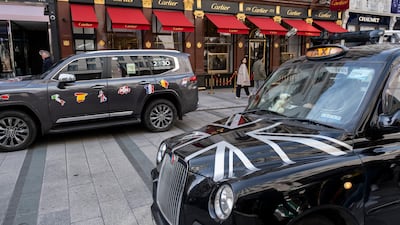 Retailers say the number of high spenders visiting London has dropped in comparison to rival European markets. Getty Images