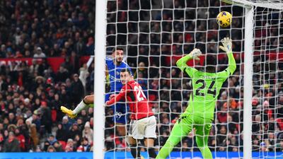 It was a quiet cameo for Broja, thouhg he did hit the post late in the game. Getty