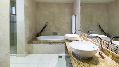 The five-bedroom villas offered by the Balqis project range from Dh25 million to Dh32 million. Rebecca Hobday