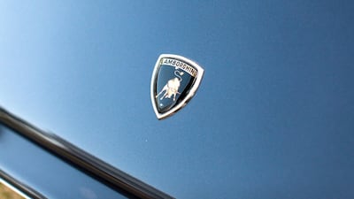 Lamborghini's rampaging bull badge. Ahmed Qadri