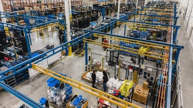 Cooling data centres with liquid uses 30 per cent to 40 per cent less energy than using air. Photo: Mubadala