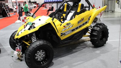 One of many customised off-roaders.