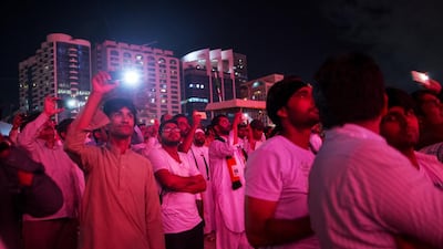 People turned out in large numbers along the Abu Dhabi Corniche. Christopher Pike / The National