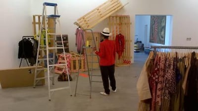 Traffic gallery’s The Market of Everything continues until January 21 and is inaugurated tonight with a ping-pong tournament. Courtesy Traffic