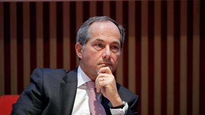 Societe Generale chief executive Frederic Oudea plans further cost-cutting measures to restore the bank's profitability. Benoit Tessier / Reuters