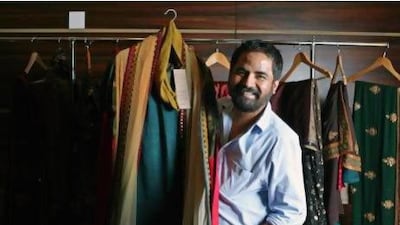 "Since India is changing so rapidly, it's only natural that the sari should evolve as well," says Sabyasachi Mukherjee. Randi Sokoloff / The National