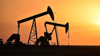 Pump jacks extract oil from beneath the ground in North Dakota. AP