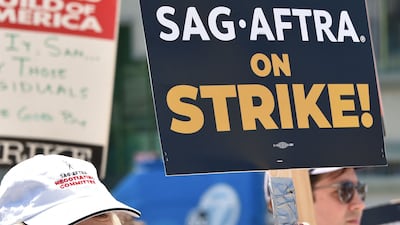 Actress Frances Fisher outside Paramount Studios in Los Angeles. AFP