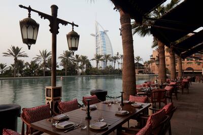 Idyllic outdoor seating at Pai Thai