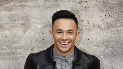 Cyrus Villanueva credits his father for encouraging his talents. Courtesy Seven West Media