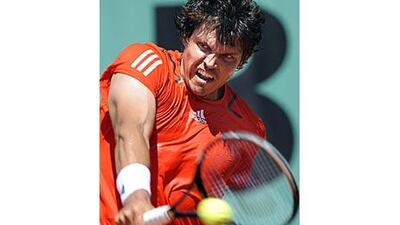 Taylor Dent is confident his power will cause problems for Robin Soderling today.