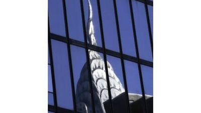 The Abu Dhabi Investment Council paid $800 million for a 90 per cent stake in the Chrysler Building in New York. Stan Honda / AFP