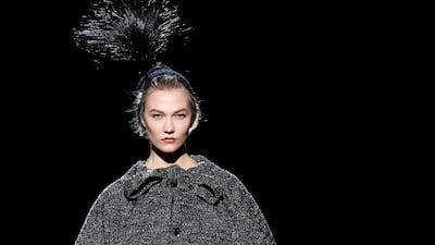 Karlie Kloss in the Fall 2019 Marc Jacobs show at New York Fashion Week. Reuters