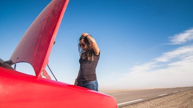 Preparing a vehicle for the summer heat can help reduce the risk of breakdowns during long-distance road trips. Getty Images