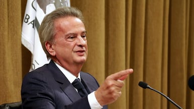 On January 13, Riad Salameh, former governor of Lebanon's central bank, was charged along with two lawyers over alleged embezzlement of $44.8 million. EPA