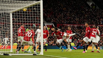 Back from injury and captaining side, Argentine crashed a header against United bar just before half-time. Excellent pass out from the back started the move for Spurs’ second goal. PA