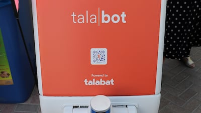 Customers can order through the Talabat app and track their delivery