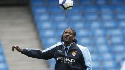 Adebayor has his sights set on Champions League football next season with big-spending Manchester City.