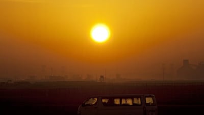 The heat is being caused by winds carrying dry heat from the southwest. Jeff Topping / The National