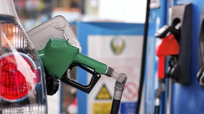 Petrol prices for May in the UAE have been announced. Victor Besa / The National