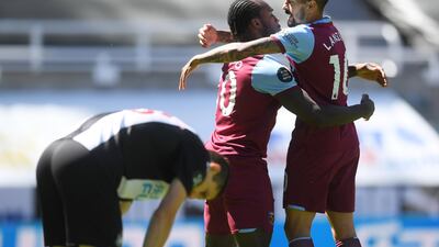 Manuel Lanzini - 5: Was furious about being hooked before the hour mark but the midfielder just didn't do enough and can have no complaints. The talented Argentine looked lost at times. Reuters
